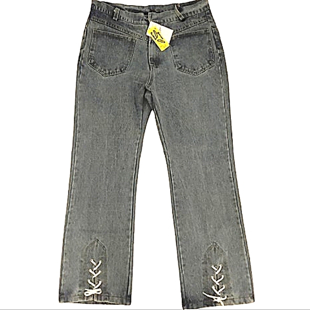 NWT! Rare Nautical Lace Bottom Jeans XL Urban Hip Hop